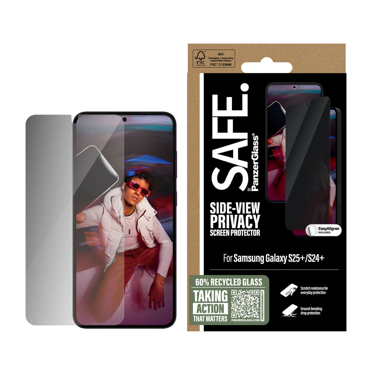 Mobile Screen Protector PanzerGlass Samsung S25-S24