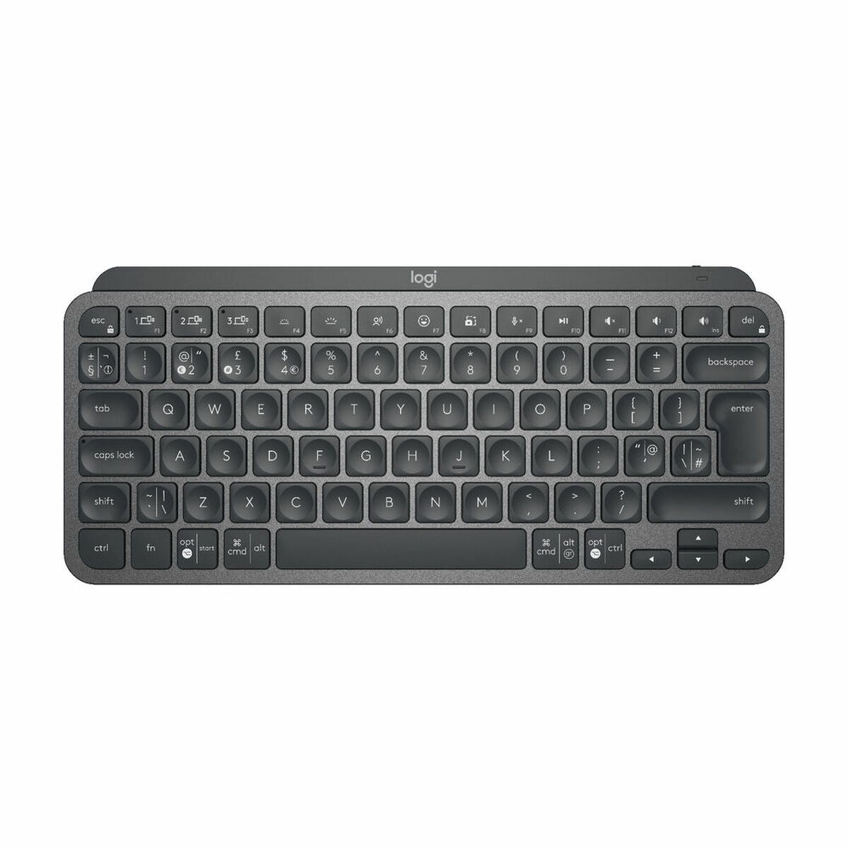 Keyboard Logitech 920-010495 Graphite Spanish Qwerty QWERTY