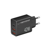 Wall Charger Esperanza EZC106K Black