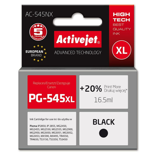 Original Ink Cartridge Activejet AC-545NX Black