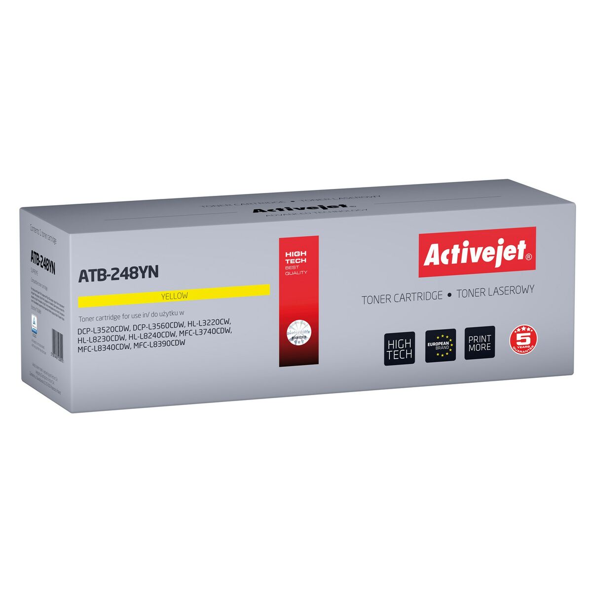 Toner Activejet ATB-248YN Yellow