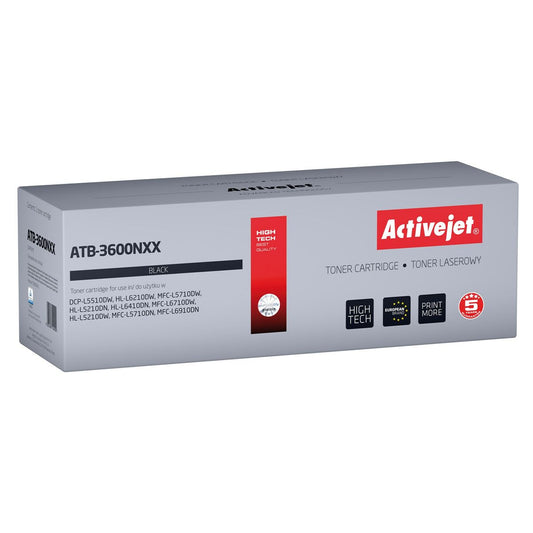 Toner Activejet ATB-3600NXX Black