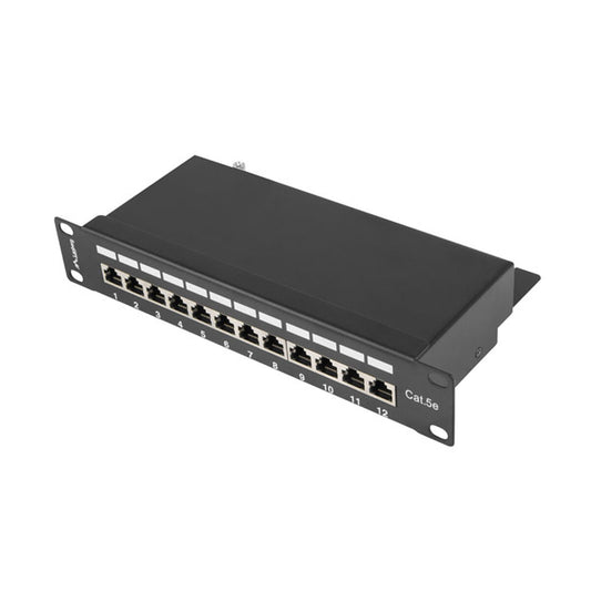 24-port UTP Category 6 Patch Panel Lanberg PPF5-9012-B