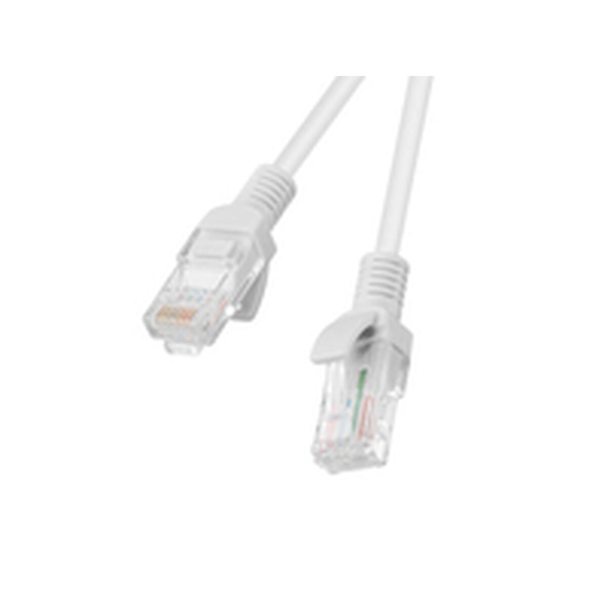 UTP Category 6 Rigid Network Cable Lanberg PCU6-20CC-0025-S Grey 25 cm 10 Units