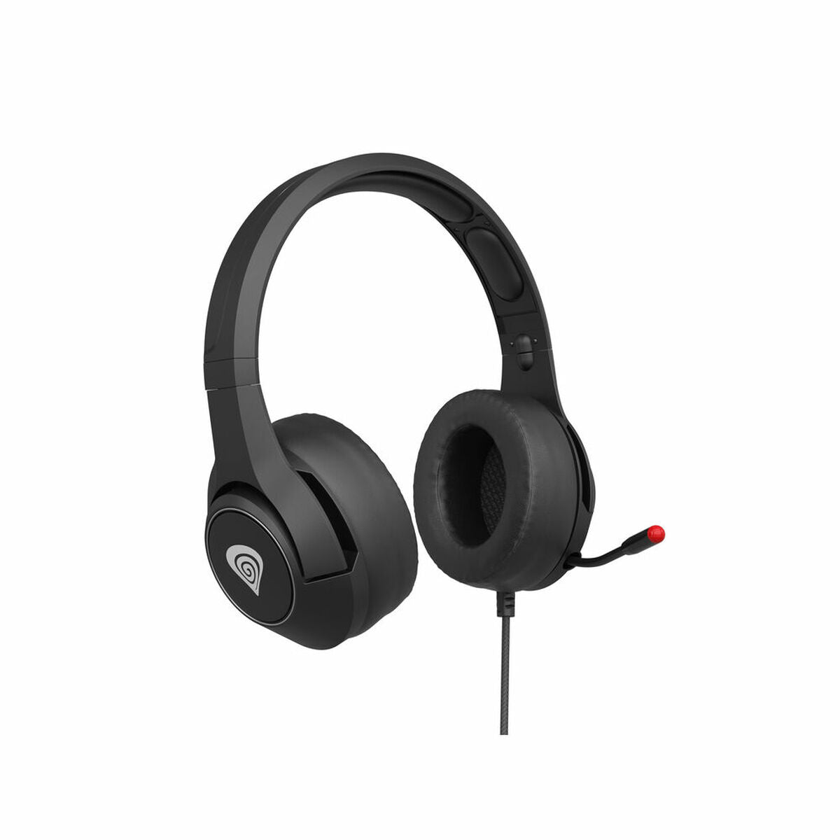 Headphones with Microphone Genesis NSG-1658 Black
