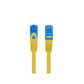 UTP Category 6 Rigid Network Cable Lanberg PCF6A-10CC-1000-Y Yellow
