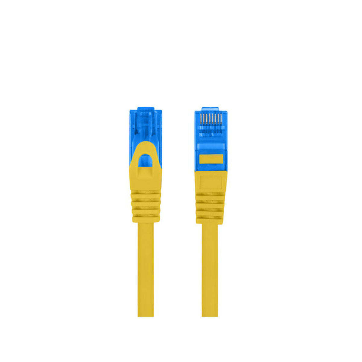 UTP Category 6 Rigid Network Cable Lanberg PCF6A-10CC-1000-Y Yellow