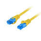 UTP Category 6 Rigid Network Cable Lanberg PCF6A-10CC-1000-Y Yellow