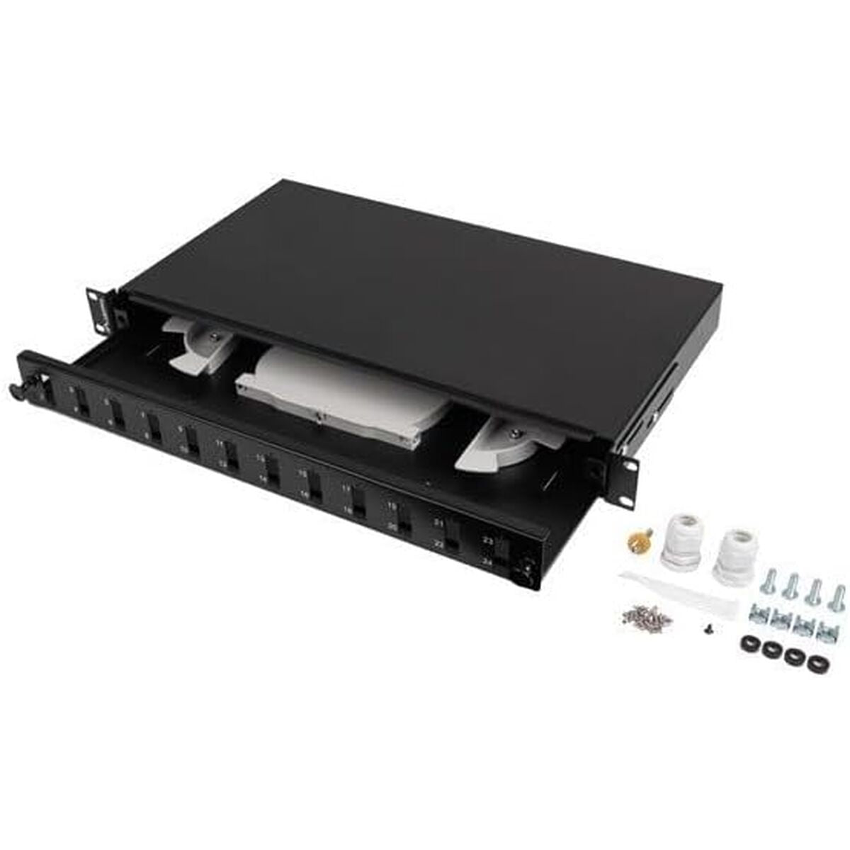 24-port UTP Category 6 Patch Panel Lanberg FOP1-12SD-LQB
