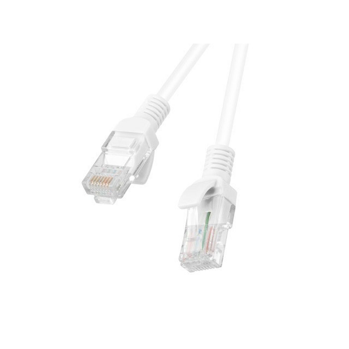 UTP Category 5e Rigid Network Cable Lanberg PCU5-20CC-0100-W White 1 m