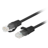 UTP Category 6 Rigid Network Cable Lanberg PCU6-20CC-0200-BK Black 2 m