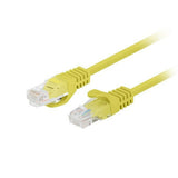 UTP Category 6 Rigid Network Cable Lanberg PCU6-20CC-0025-Y Yellow 25 cm
