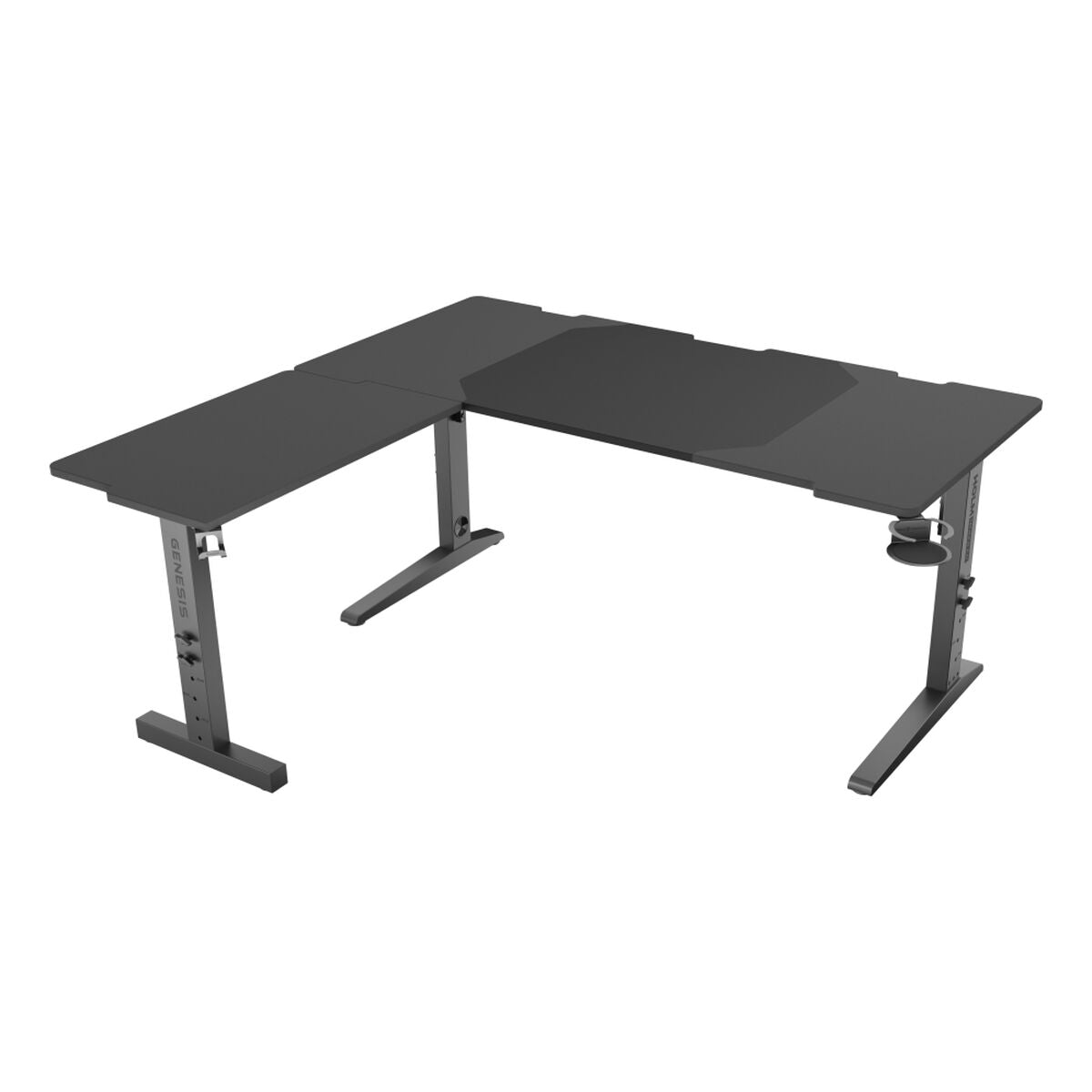 Desk Genesis NDS-2295 Black 160 x 155 cm