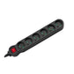 Power Socket - 6 Sockets with Switch MacLean MCE225 2300 W (1,5 m)