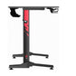 Desk Gaming Diablo Chairs 1469 White Black Red 100 x 75 x 60 cm