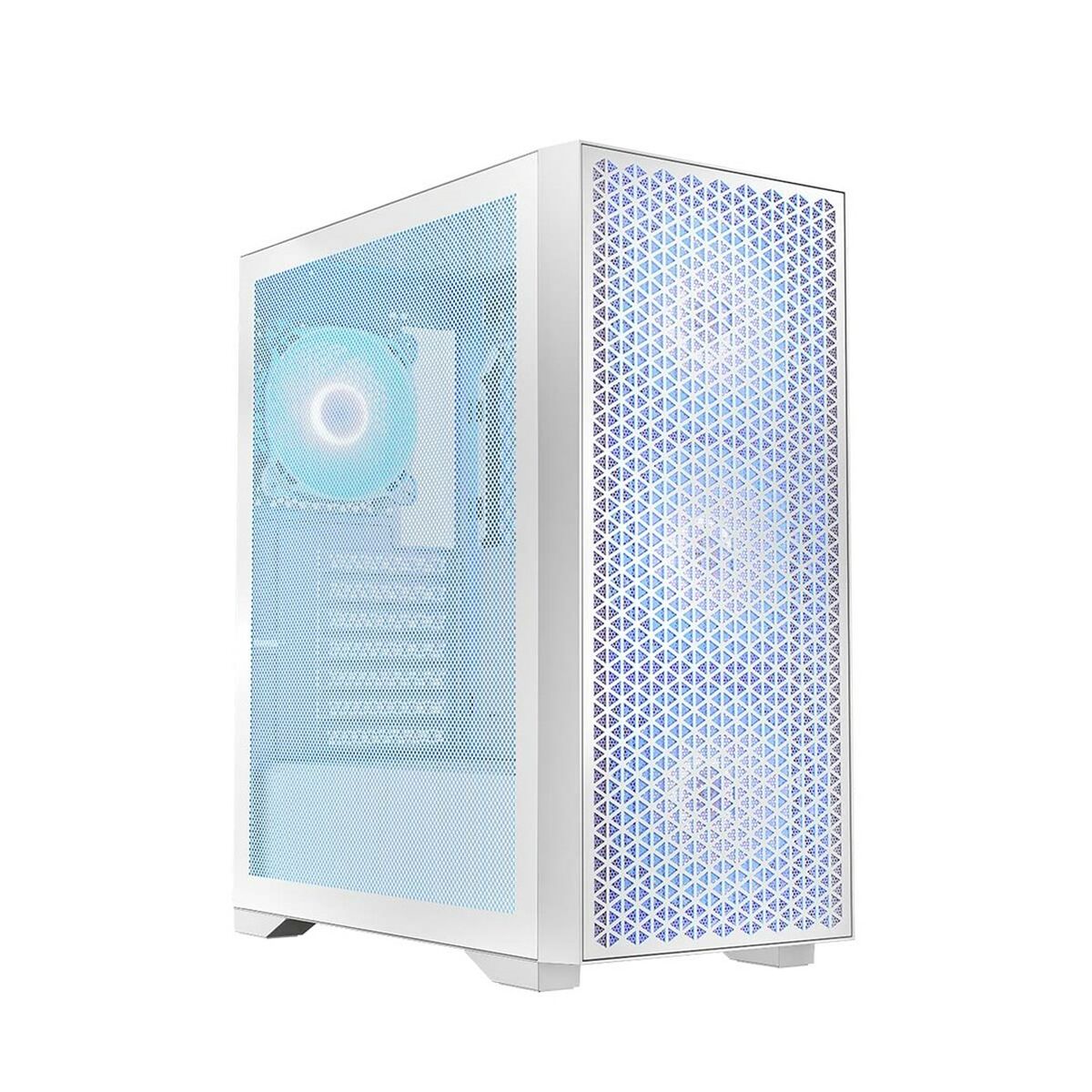 ATX Semi-tower Box Logic AT-DART-PRO-ARGB-20 White
