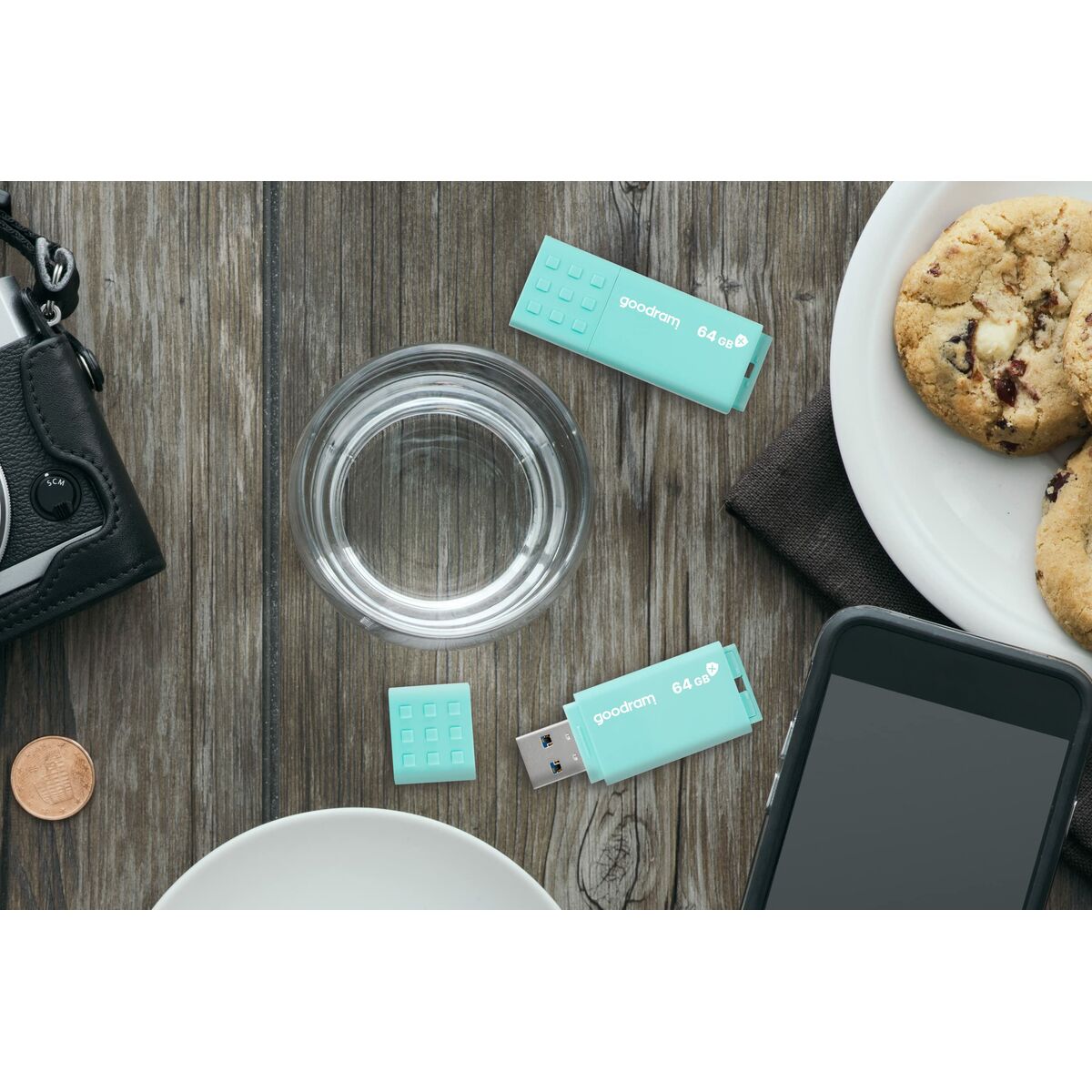 USB stick GoodRam UME3 Green Turquoise 64 GB