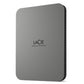 External Hard Drive LaCie Mobile Drive Secure Grey 4 TB HDD