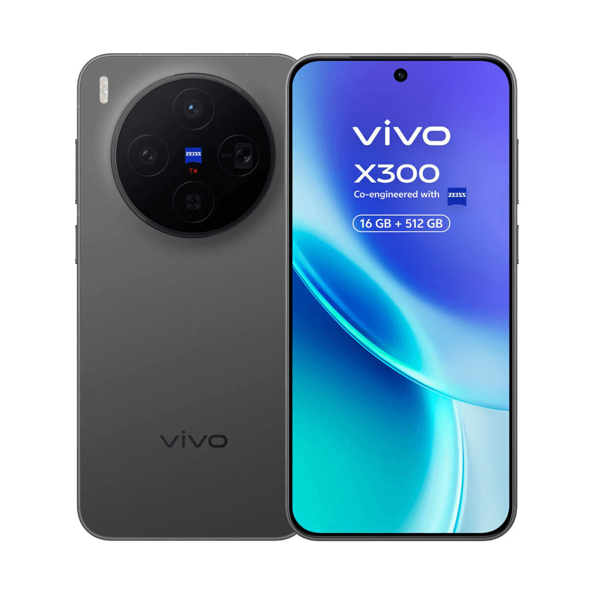 Smartphone Vivo 5671324 Octa Core 16 GB RAM 512 GB Black