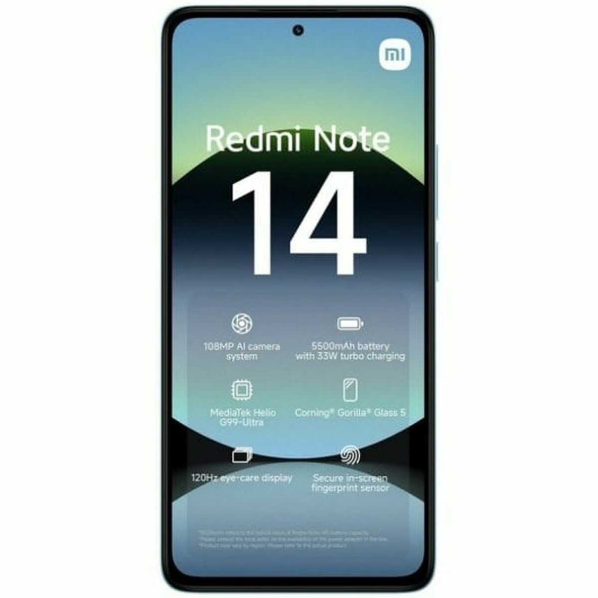 Smartphone Xiaomi Redmi Note 14 HELIO G99 ULTRA 6 GB RAM 128 GB Blue Black 6,67"