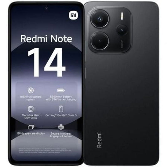Smartphone Xiaomi Redmi Note 14 4G 6,67" 8 GB RAM 128 GB Black