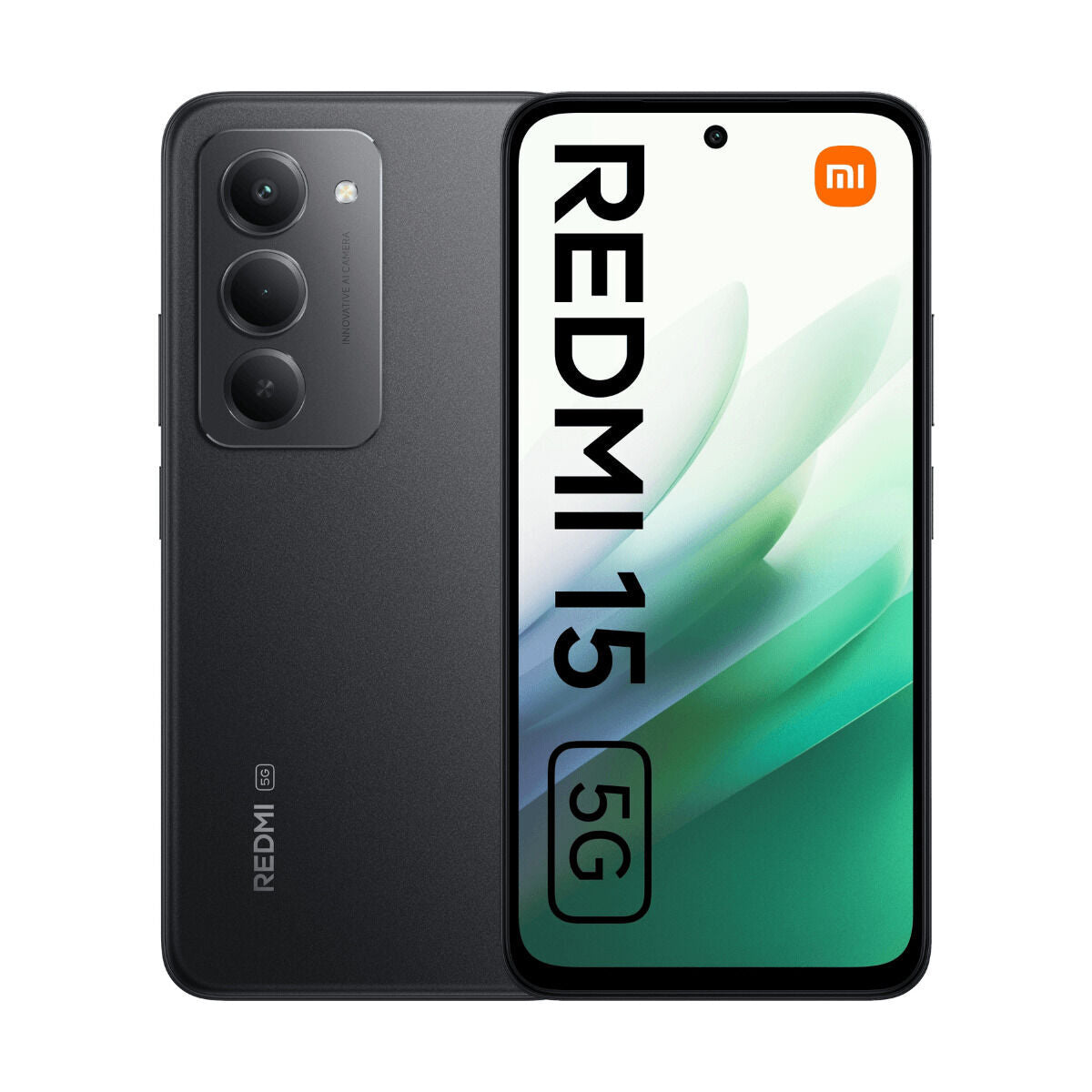 Smartphone Xiaomi REDMI 15 5G 4-128 BK 6,9" 4 GB RAM 128 GB Black Midnight black
