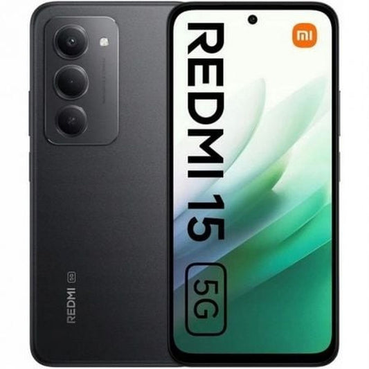 Smartphone Xiaomi REDMI 15 5G 4-128 BK 6,9" 4 GB RAM 128 GB Black Midnight black