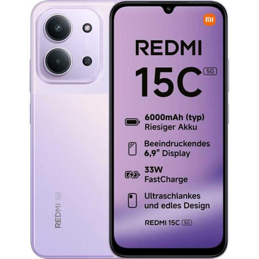Smartphone Xiaomi Redmi 15C 6,9" 8 GB RAM 4 GB RAM 256 GB Violet Purple