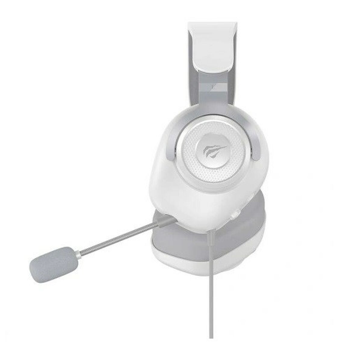 Gaming Earpiece with Microphone Havit H2230d White Grey