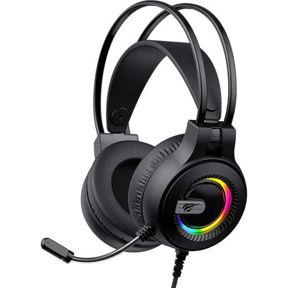 Gaming Headset with Microphone Havit H2040d Black Multicolour