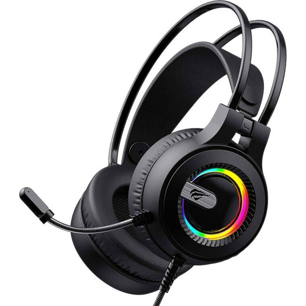 Gaming Headset with Microphone Havit H2040d Black Multicolour