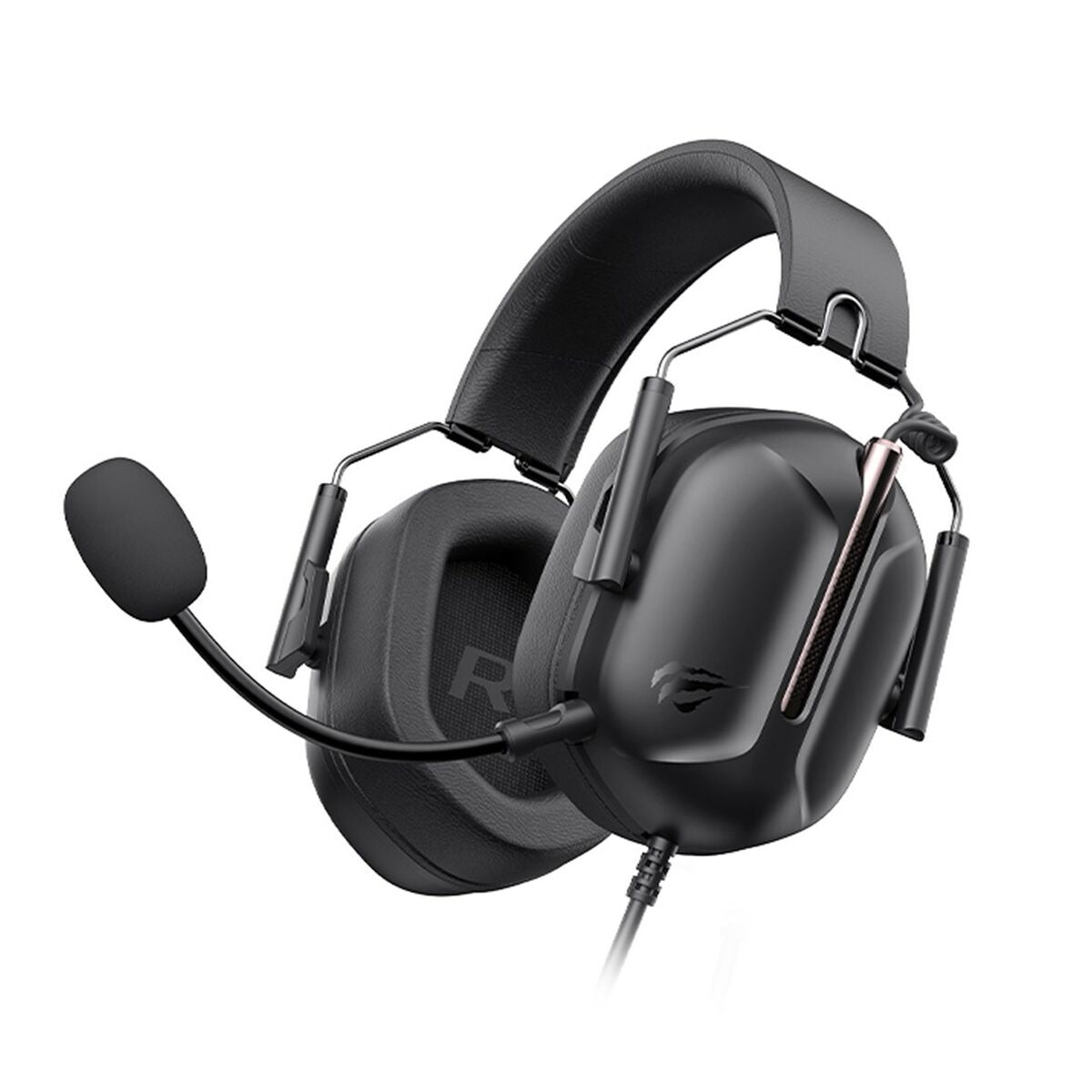 Gaming Earpiece with Microphone Havit H2033d Black