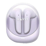 Wireless Earphones with Charging Case Havit Modern Buds Purple