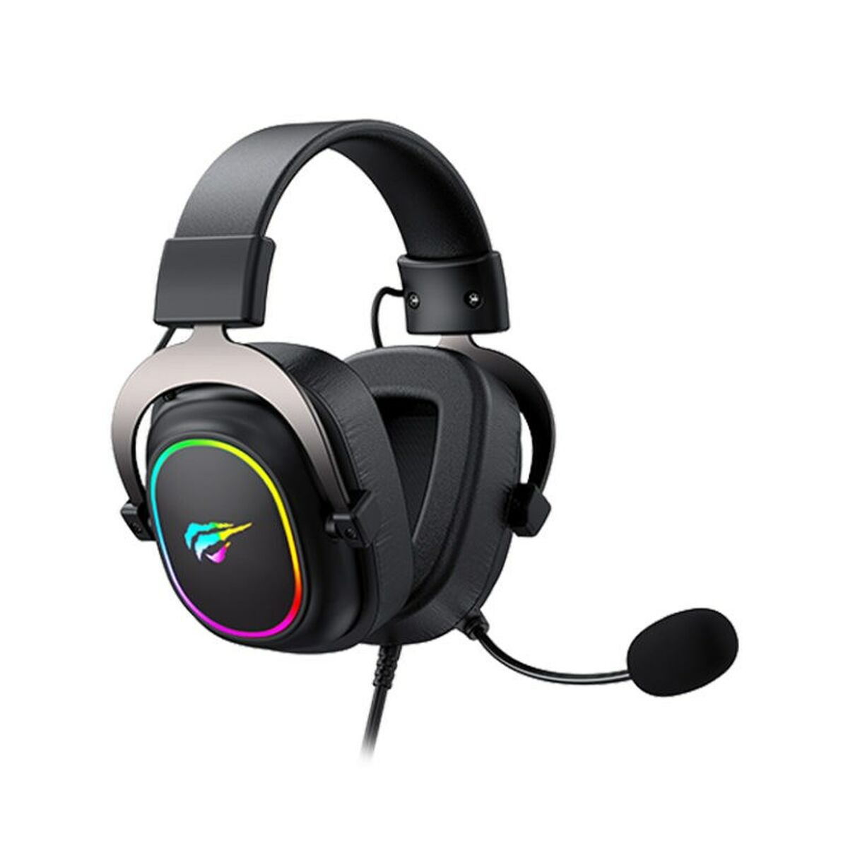 Gaming Headset with Microphone Havit H2002P Black Multicolour