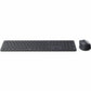 Keyboard and Mouse Rapoo 9810M Grey AZERTY