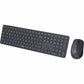 Keyboard and Mouse Rapoo 9810M Grey AZERTY