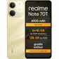 Smartphone Realme NOTE 70T 6,74" Unisoc 4 GB RAM 128 GB Golden