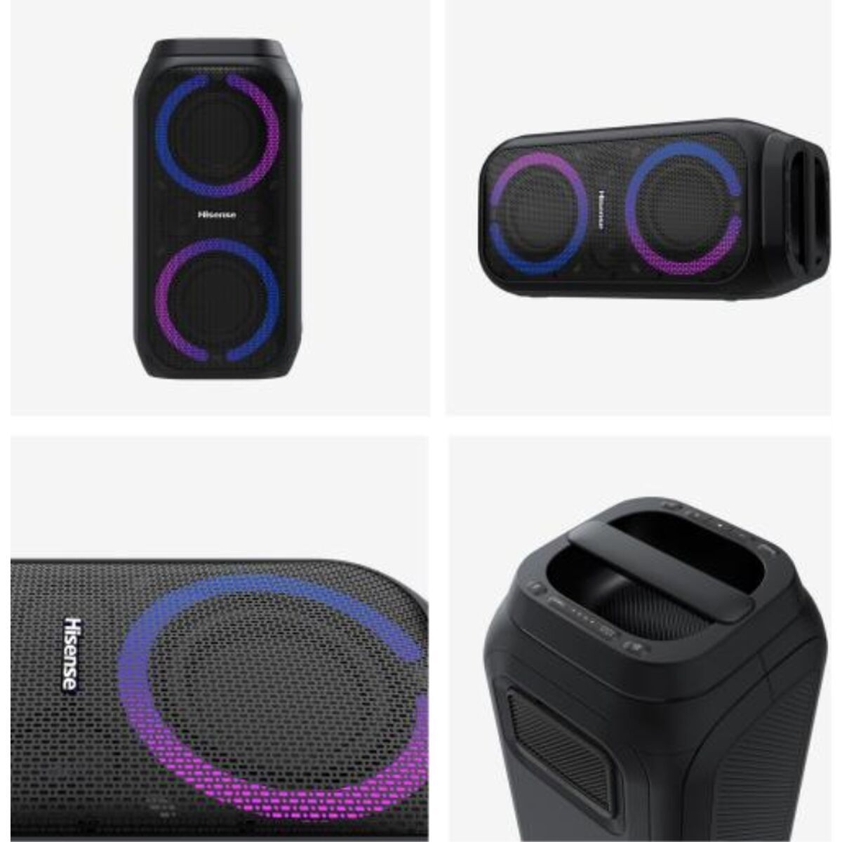 Portable Bluetooth Speakers Hisense PARTY ROCKET160 Black