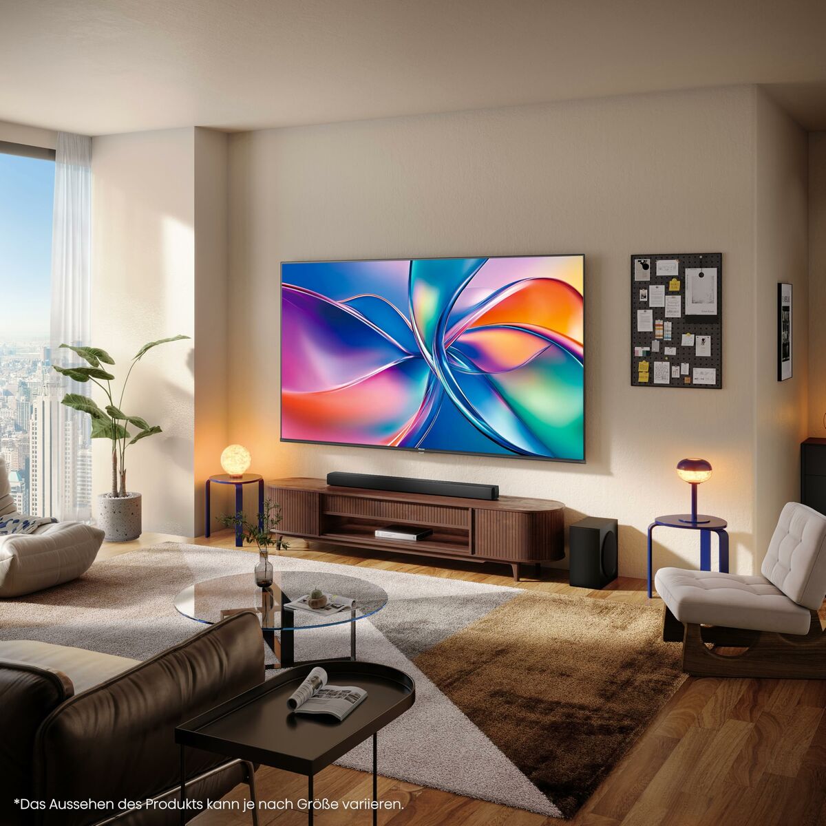 Smart TV Hisense 85E7Q        85 85" 4K Ultra HD LED HDR D-LED QLED