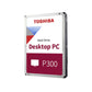 Hard Drive Toshiba HDWD320UZSVA 3,5" 2 TB