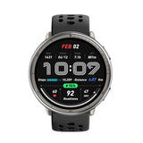 Mobile cover Amazfit Active 2 Black Silver Ø 44 mm