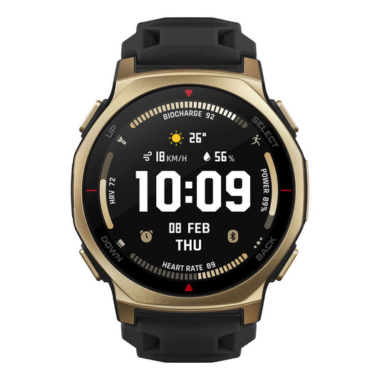 Smartwatch Amazfit W2548GL1N Black Golden Ø 44 mm
