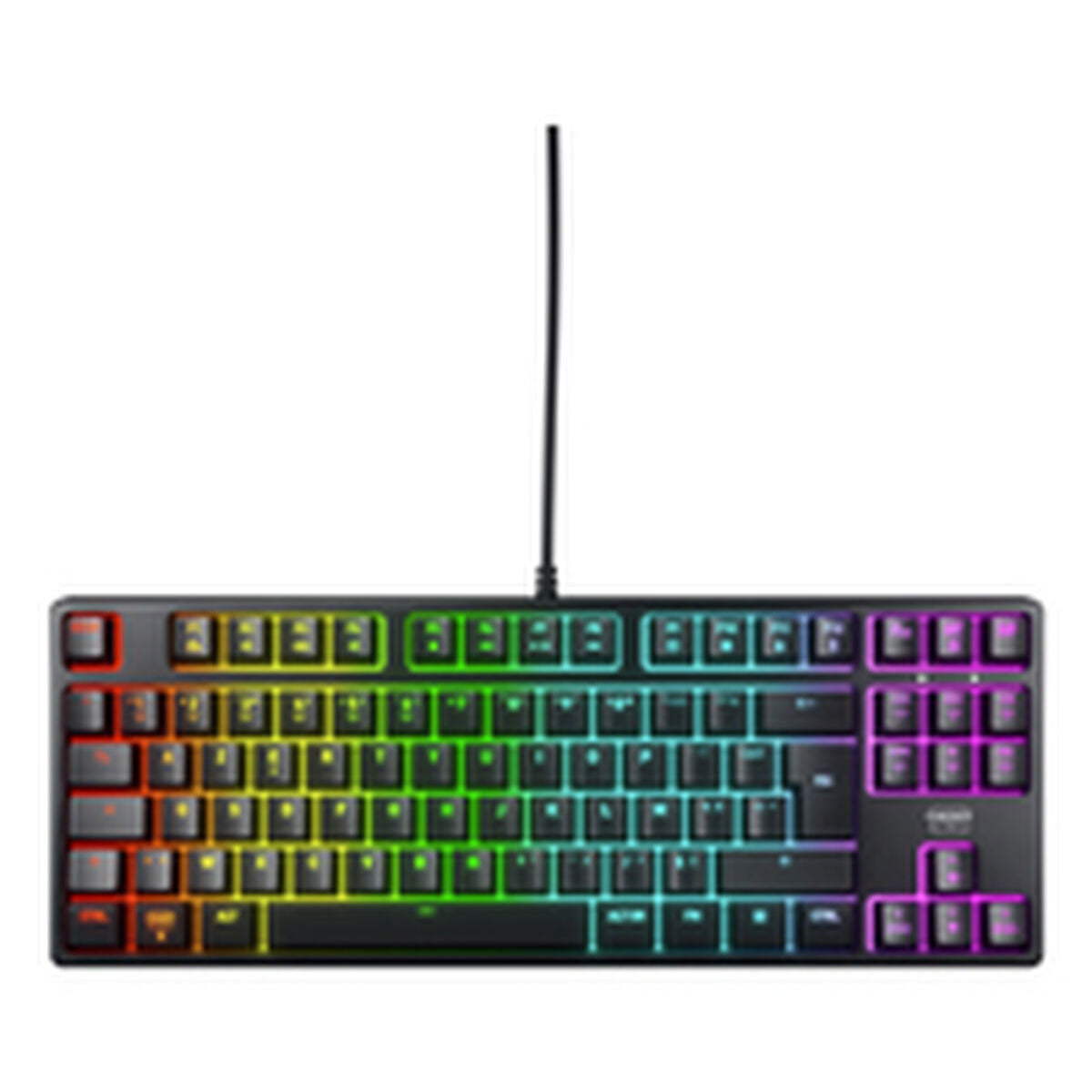 Keyboard and Mouse Cherry Black AZERTY