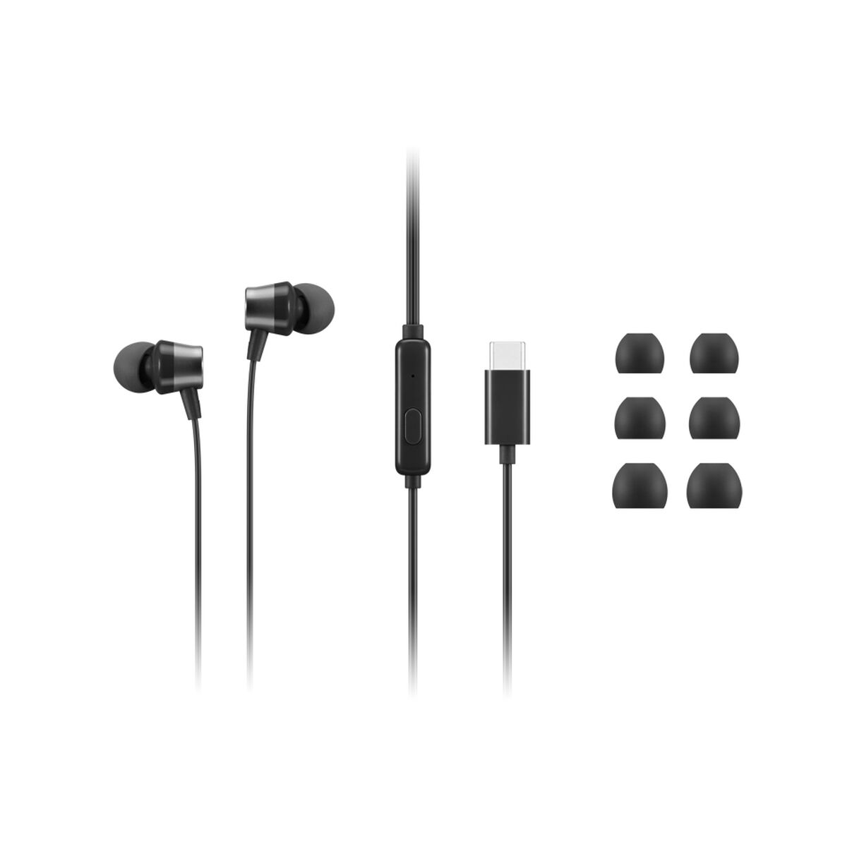 Headphones Lenovo 4XD1J77351 Black