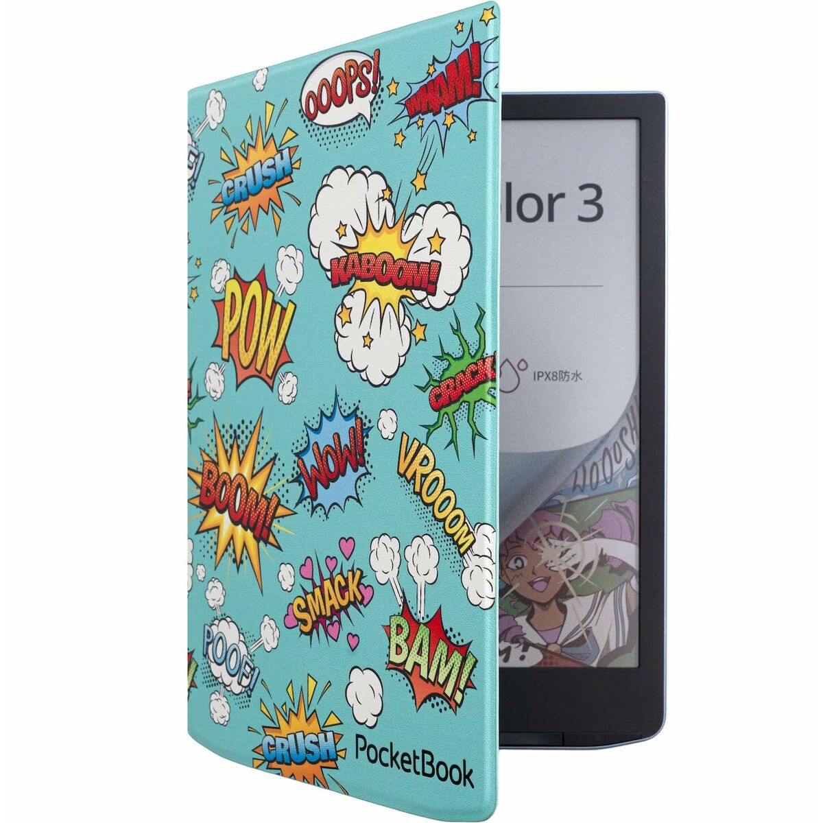 Tablet cover PocketBook FL-743-CCP-WW Blue