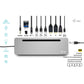 USB-C Hub i-Tec C31FLAT2PDPRO Silver