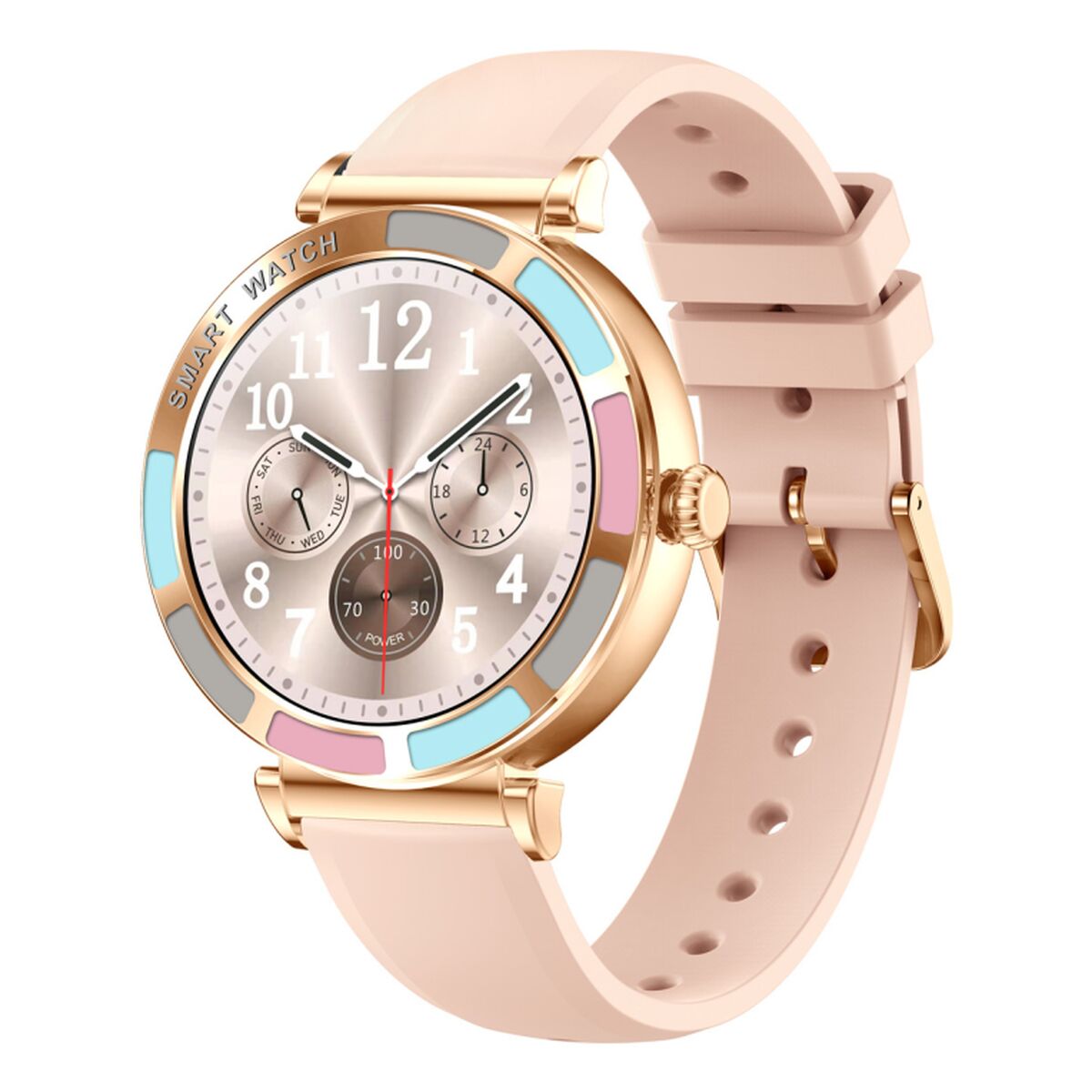 Smartwatch Trevi T-FIT 245 Pink 1,3'' 41 mm Ø 41 mm