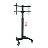 TV stand with wheels OMB 0.284 32" 55" 40 kg