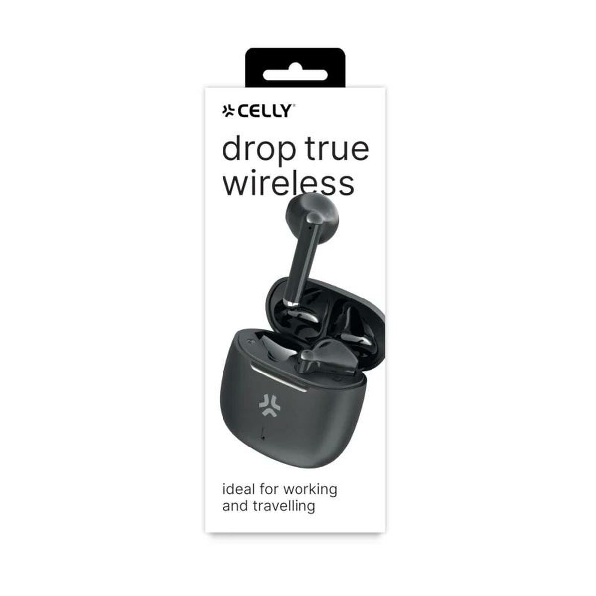 Bluetooth Headset with Microphone Celly BUZ2 Black