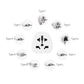 Wall Charger Celly TRAVELADAPTER White